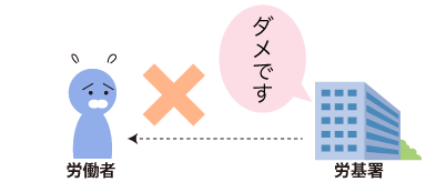 労基署から業務上災害であると認められなかった